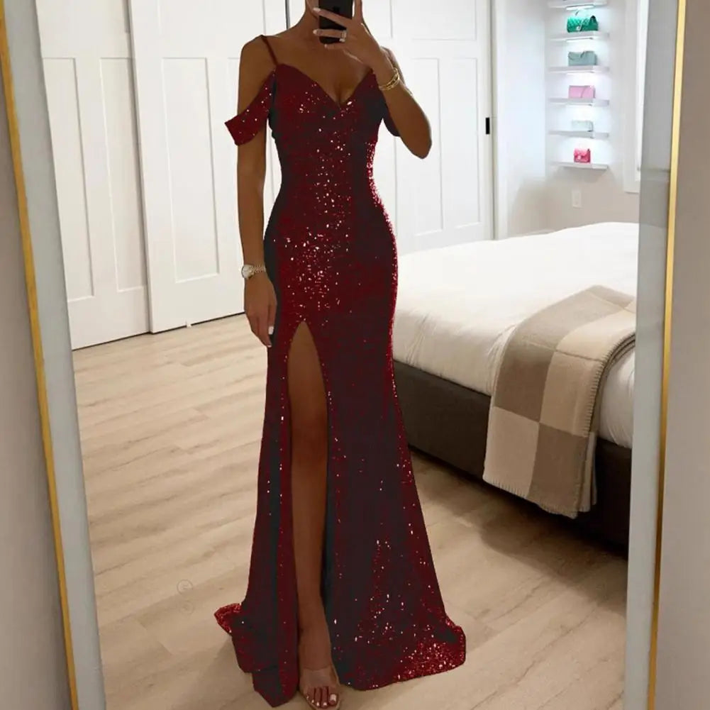 Scarlett Sequin Gala Gown