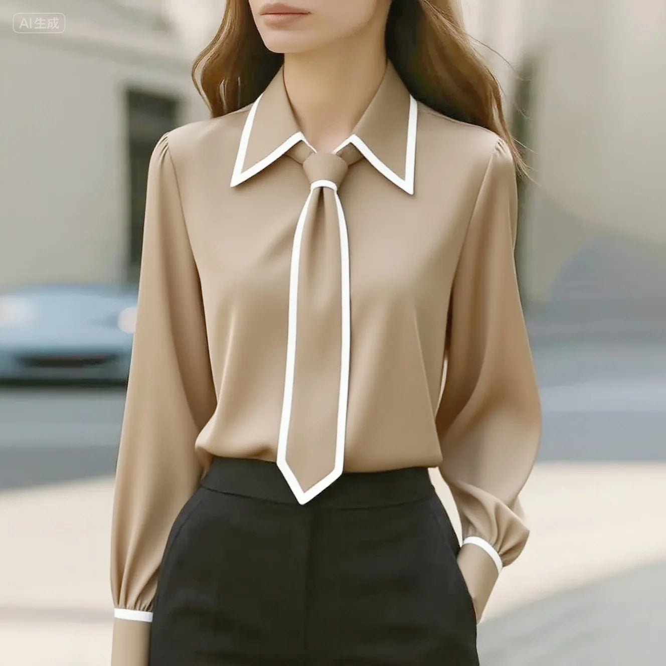Elise Bow Blouse