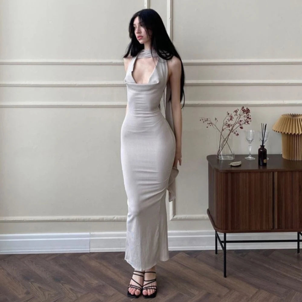 Amara Vintage Maxi Dress