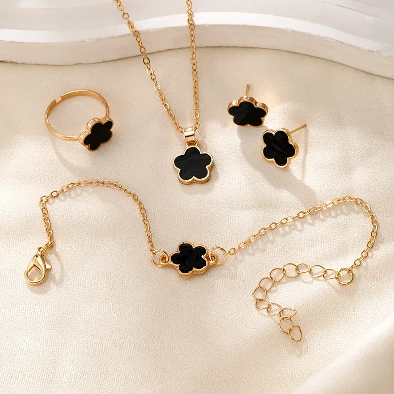 Lucky Clover Signature Set - Gold