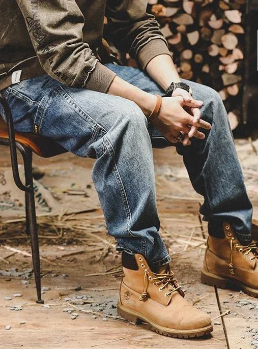 Apex Tapered Denim - Jet Black